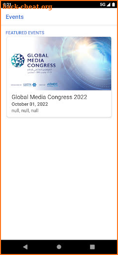 Global Media Congress screenshot