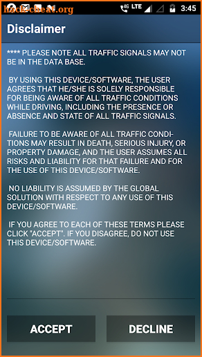 Global Mobile Alert screenshot