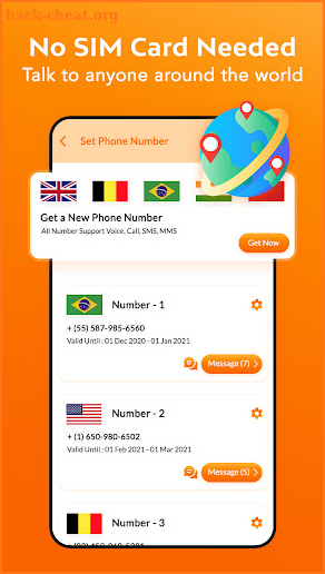 Global Phone Calls - Worldwide screenshot