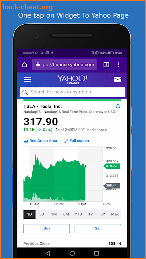 Global Stocks Widget Premium screenshot