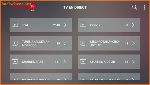 Global tv pro v2 screenshot