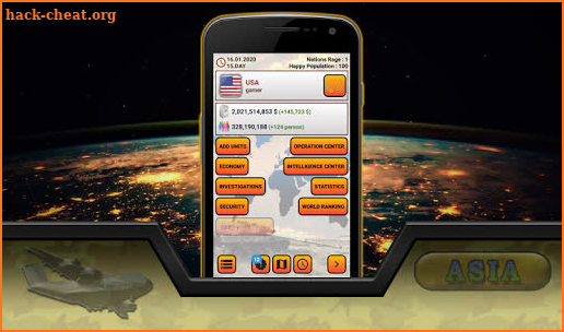 Global War Simulation - Asia LITE screenshot