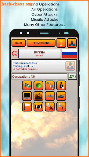 Global War Simulation Strategy War Game Premium screenshot