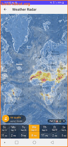 Global Weather Forecast screenshot