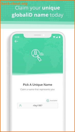 globaliD — portable, digital identity screenshot