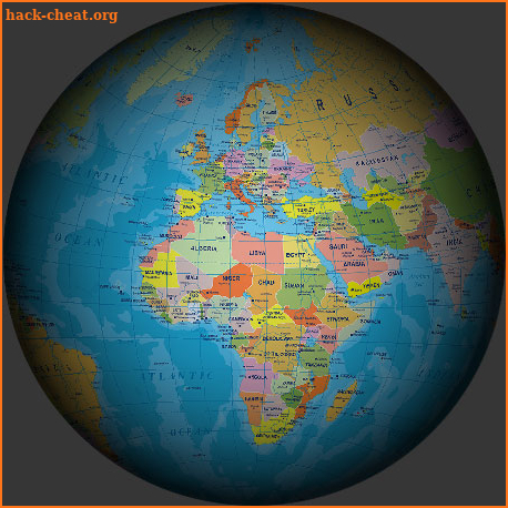 Globe - Earth 3D world map screenshot