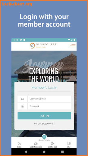 GlobeQuest Travel Club screenshot
