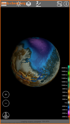 GlobeViewer Mars screenshot