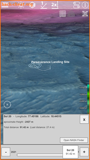 GlobeViewer Mars screenshot