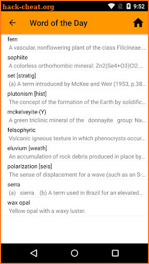 Glossary of Geology screenshot