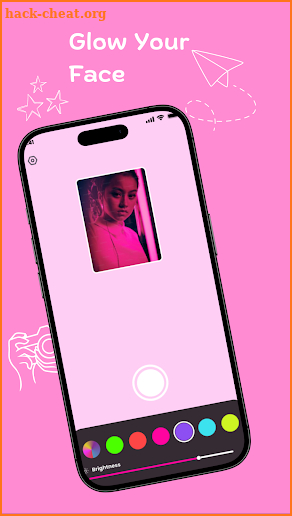 Glow Cam: Selfie Light Camera screenshot