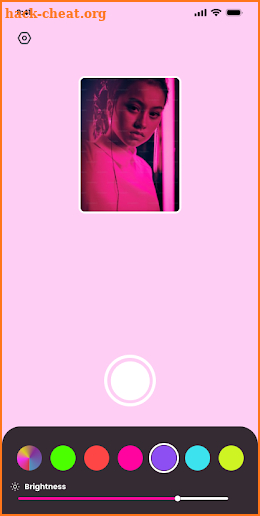 Glow Cam: Selfie Light Camera screenshot