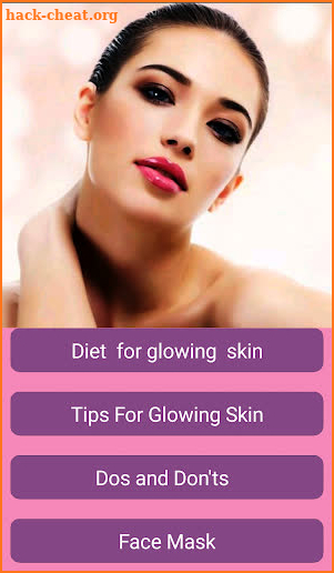 Glow Face Tips screenshot