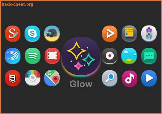 Glow - Icon Pack screenshot
