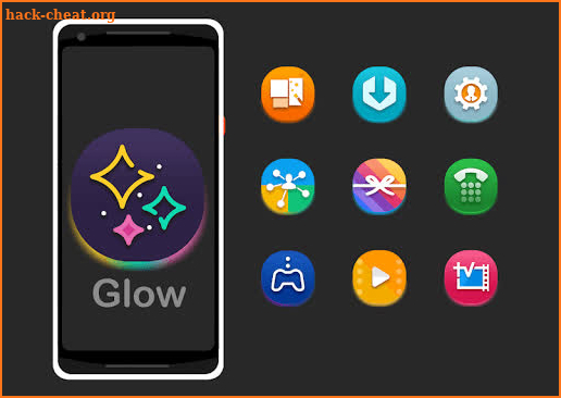 Glow - Icon Pack screenshot