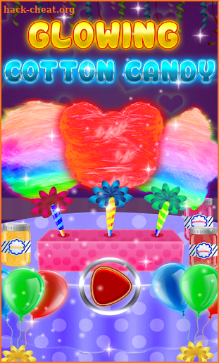 Glowing Cotton Candy Maker - Sweet Shop! screenshot
