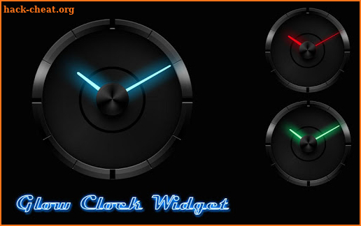 GlowSticks - Clock Widget screenshot