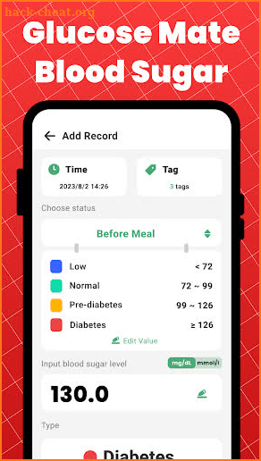 Glucose Mate - Sugar Tracker screenshot