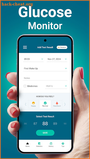 Glucose Monitor - Diabetes App screenshot