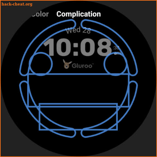Gluroo CGM Watchface screenshot