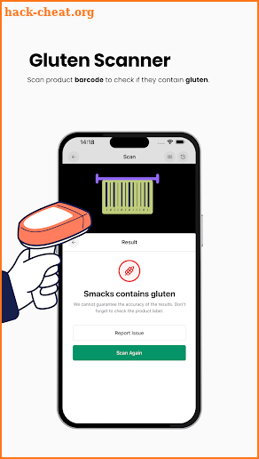 Gluten Free Recipes - Scanner screenshot