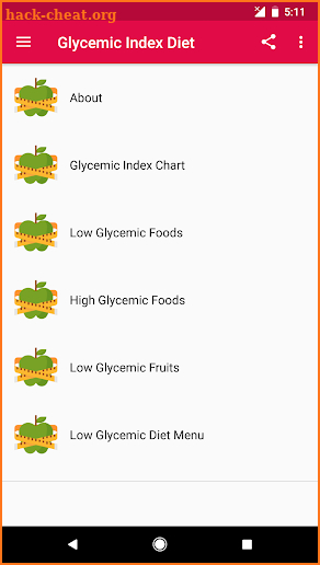 Glycemic Index Diet screenshot
