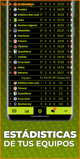 GLZ APP - Fútbol En Tu Celular screenshot