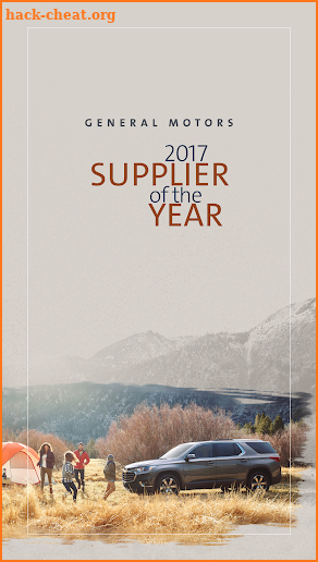 GM 2017 Supplier of the Year Event screenshot