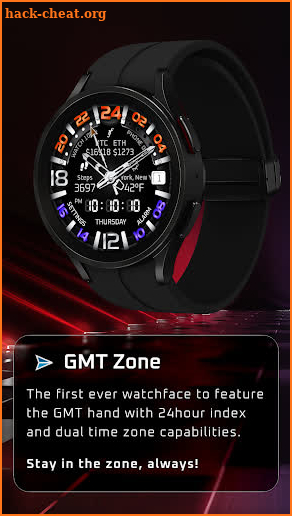 GMT Zone Watch Face screenshot