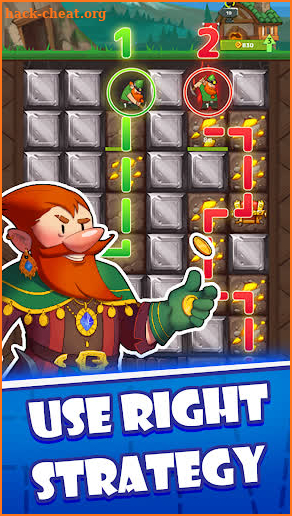 Gnome Diggers: Mining games screenshot