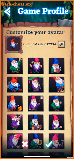 Gnomi Game of Gnomes screenshot