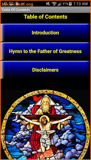 Gnostic Manichaean Hymn to Father God of Greatness screenshot
