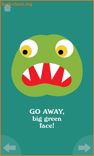 Go Away, Big Green Monster! screenshot