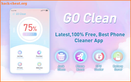 Go Clean - Latest, Free, Best Phone Cleaner App screenshot
