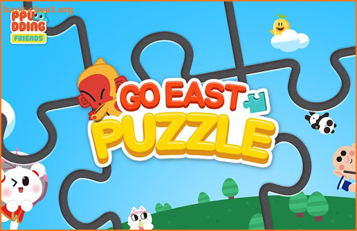 Go East! Puzzle for kids screenshot