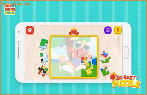 Go East! Puzzle for kids screenshot