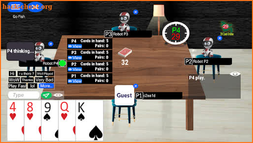 Go Fish Card Game Multiplayer Call Break screenshot