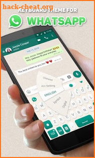 GO Keyboard Theme For WhatsApp screenshot