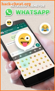 GO Keyboard Theme For WhatsApp screenshot