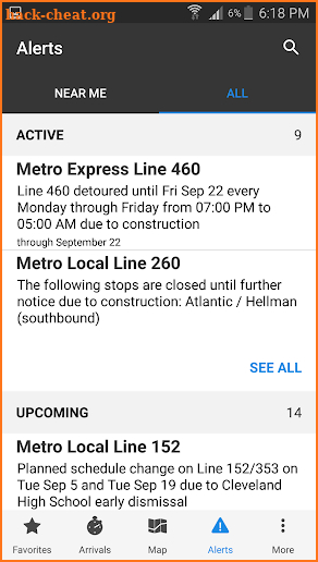 Go Metro LACMTA Official App screenshot
