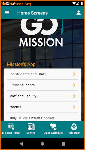 Go Mission - Mission College screenshot