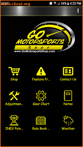 Go Motorsports Shop screenshot