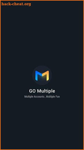 GO Multiple - parallel account Hint screenshot