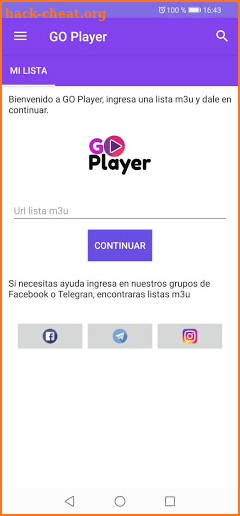 GO Player screenshot