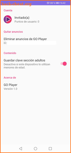 GO Player screenshot