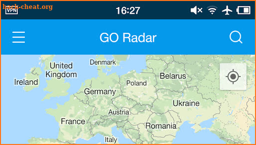 GO Radar screenshot