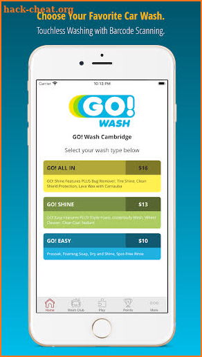GO! Wash screenshot