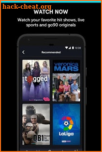 go90 - Stream TV & Live Sports screenshot
