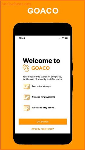 Goaco - Digital Identity screenshot