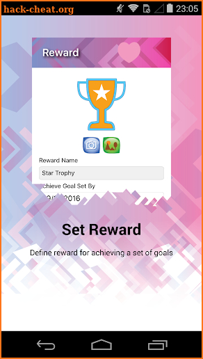 Goal & Reward screenshot